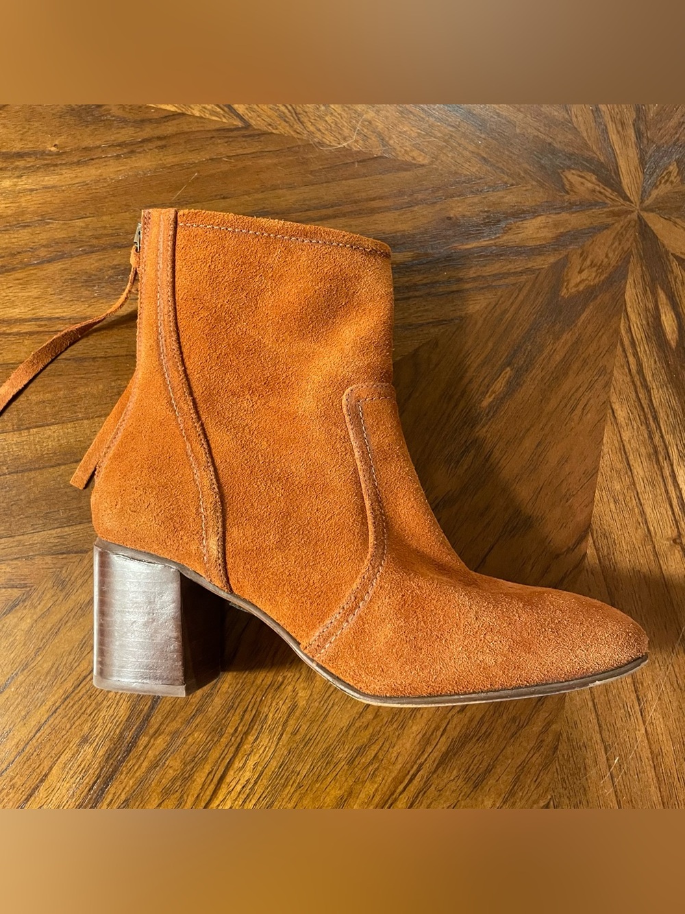 Farylrobin Suede Ankle Boot Size 39